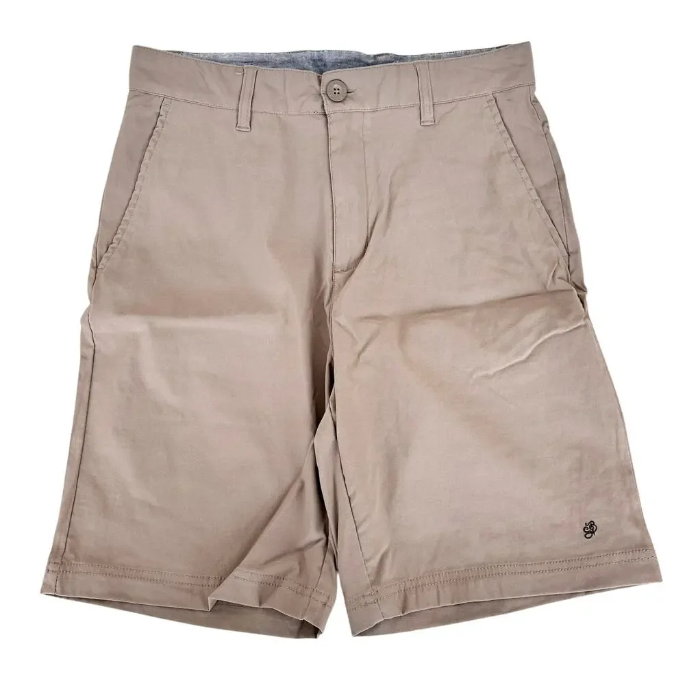 Nike SB Tan Flat Front Shorts Sz 28